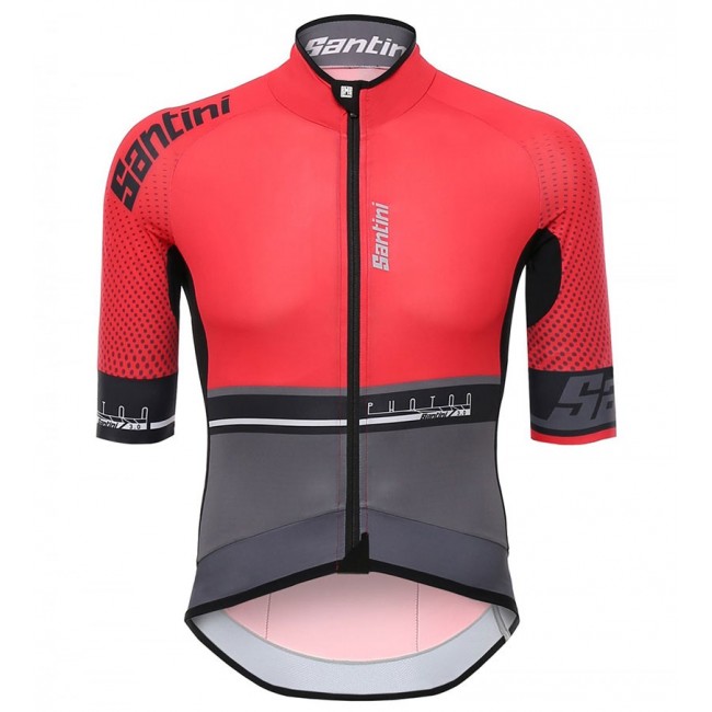 Santini Profteams 2017 Photon 30 Rood Fietsshirt Korte Mouw 253KRRTL 2017082345 Santini Profteams 2017 Photon 30 Rood Fietsshirt Korte Mouw 253KRRTL 2017082345