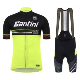 Santini Profteams 2017 Beat 30 geel FIetskleding Set Wielershirt Korte Mouw+Korte Fietsbroeken Bib 352FHTNJ 2017082327 Santini Profteams 2017 Beat 30 geel FIetskleding Set Wielershirt Korte Mouw+Korte Fietsbroeken Bib 352FHTNJ 2017082327