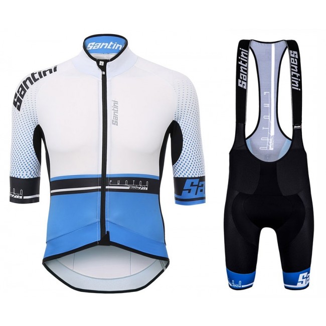 Santini Profteams 2017 Photon 30 wit-blauw FIetskleding Set Wielershirt Korte Mouw+Korte Fietsbroeken Bib 615AYMHA 2017082336 Santini Profteams 2017 Photon 30 wit-blauw FIetskleding Set Wielershirt Korte Mouw+Korte Fietsbroeken Bib 615AYMHA 2017082336