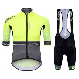 Santini Profteams 2017 Photon 30 geel FIetskleding Set Wielershirt Korte Mouw+Korte Fietsbroeken Bib 988YARHV 2017082343 Santini Profteams 2017 Photon 30 geel FIetskleding Set Wielershirt Korte Mouw+Korte Fietsbroeken Bib 988YARHV 2017082343
