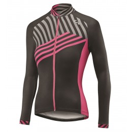 2017 Liv Accelerate Dames zwart-Rose Fietsshirt lange mouw 2486 2017 Liv Accelerate Dames zwart-Rose Fietsshirt lange mouw 2486
