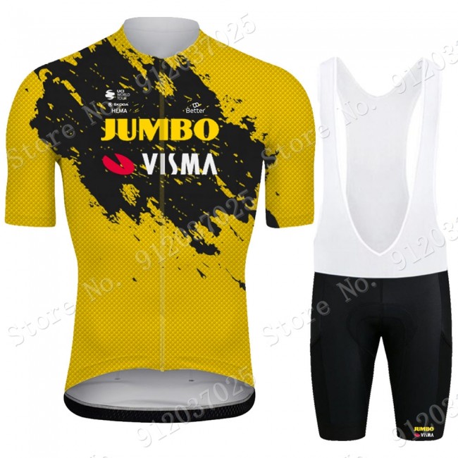 New Jumbo Visma 2021 Team Fietskleding Fietsshirt Korte Mouw+Korte Fietsbroeken Bib 2021062606 New Jumbo Visma 2021 Team Fietskleding Fietsshirt Korte Mouw+Korte Fietsbroeken Bib 2021062606