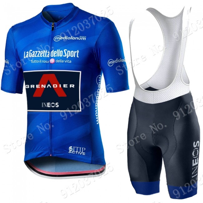 Blue giro d-italia 2021 Ineos Grenaider Fietskleding Fietsshirt Korte Mouw+Korte Fietsbroeken Bib 2021062627 Blue giro d-italia 2021 Ineos Grenaider Fietskleding Fietsshirt Korte Mouw+Korte Fietsbroeken Bib 2021062627