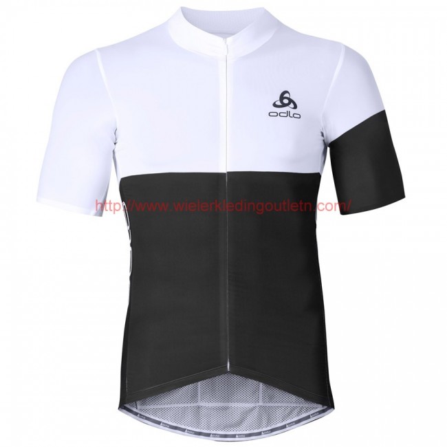 2016 Odlo Kamikaze wit Zwart Fietsshirt Korte Mouw 201717144 2016 Odlo Kamikaze wit Zwart Fietsshirt Korte Mouw 201717144