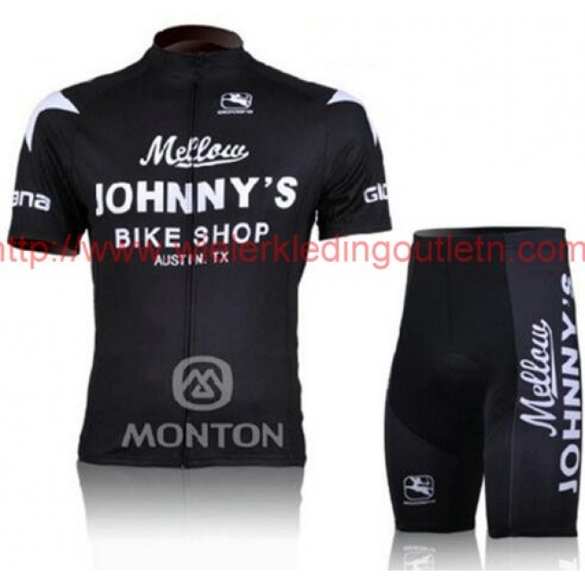 Mellow Johnny-s Zwart Fietskleding Fietsshirt Korte+Korte fietsbroeken 201717140 Mellow Johnny-s Zwart Fietskleding Fietsshirt Korte+Korte fietsbroeken 201717140