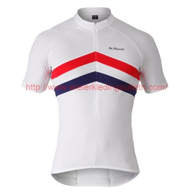 DE MARCHI Superleggera wit Fietsshirt Korte Mouw 201717090 DE MARCHI Superleggera wit Fietsshirt Korte Mouw 201717090