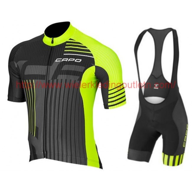 Capo SC Fietskleding Fietsshirt Korte+Korte Fietsbroeken Bib 201717050 Capo SC Fietskleding Fietsshirt Korte+Korte Fietsbroeken Bib 201717050