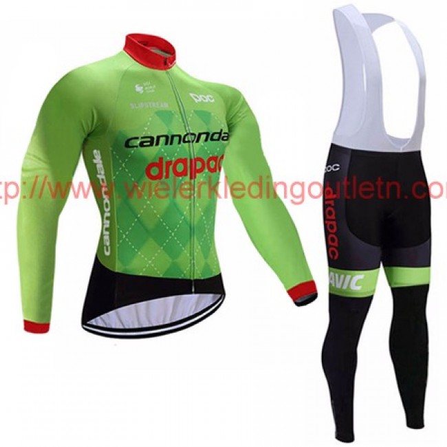 2017 Cannondale Drapac Fietskleding Fietsshirt lange mouw+Lange fietsbroeken Bib 201717369 2017 Cannondale Drapac Fietskleding Fietsshirt lange mouw+Lange fietsbroeken Bib 201717369