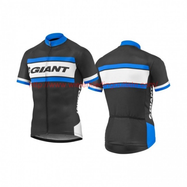 2017 Giant blauw en zwart Fietsshirt Korte Mouw Goedkoop 201717462 2017 Giant blauw en zwart Fietsshirt Korte Mouw Goedkoop 201717462