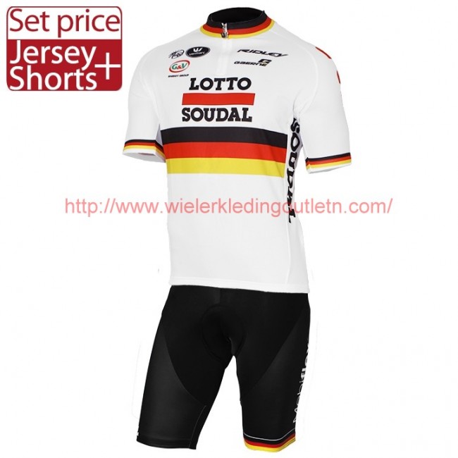 2017 LOTTO SOUDAL Germany wit Fietskleding Fietsshirt Korte+Korte fietsbroeken 201717513 2017 LOTTO SOUDAL Germany wit Fietskleding Fietsshirt Korte+Korte fietsbroeken 201717513
