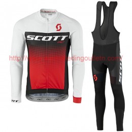 2017 Scott Rc wit zwart rood Fietskleding Fietsshirt lange mouw+Lange fietsbroeken Bib 201717579 2017 Scott Rc wit zwart rood Fietskleding Fietsshirt lange mouw+Lange fietsbroeken Bib 201717579