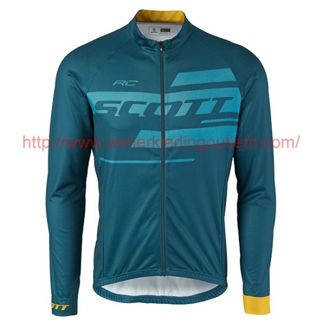 2017 Scott Rc blauw Fietsshirt lange mouw 201717591 2017 Scott Rc blauw Fietsshirt lange mouw 201717591