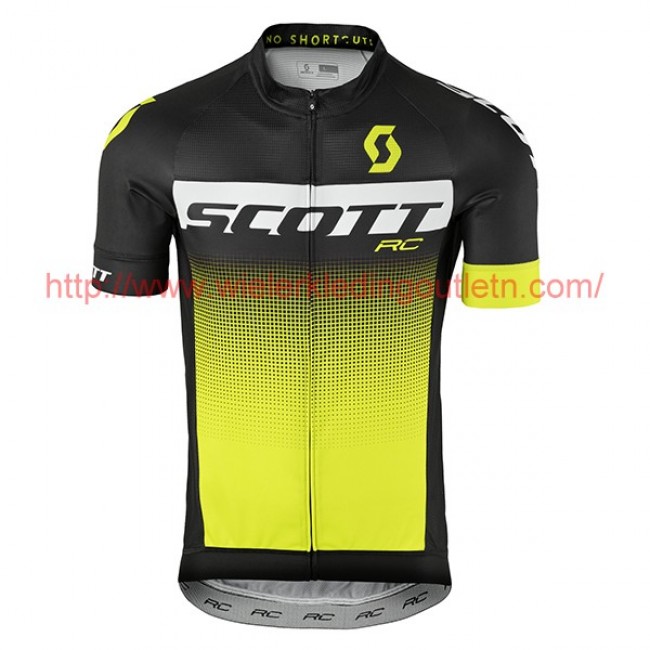 2017 Scott Rc zwart wit geel Fietsshirt Korte Mouw Goedkoop 201717592 2017 Scott Rc zwart wit geel Fietsshirt Korte Mouw Goedkoop 201717592