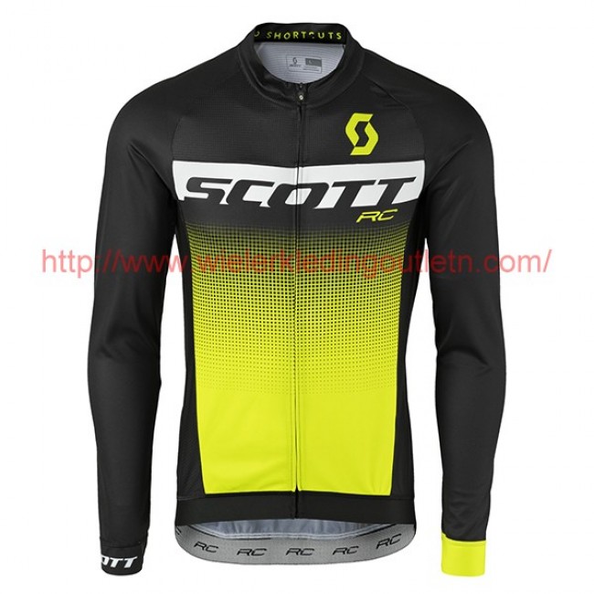2017 Scott Rc zwart wit geel Fietsshirt lange mouw 201717594 2017 Scott Rc zwart wit geel Fietsshirt lange mouw 201717594