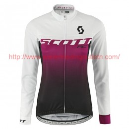 2017 Scott Rc Femmes wit lila Fietsshirt lange mouw 201717599 2017 Scott Rc Femmes wit lila Fietsshirt lange mouw 201717599