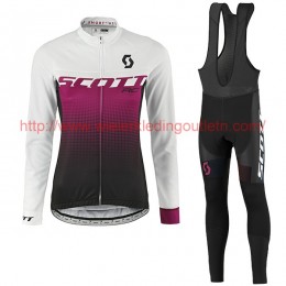 2017 Scott Rc Femmes wit lila Fietskleding Fietsshirt lange mouw+Lange fietsbroeken Bib 201717602 2017 Scott Rc Femmes wit lila Fietskleding Fietsshirt lange mouw+Lange fietsbroeken Bib 201717602