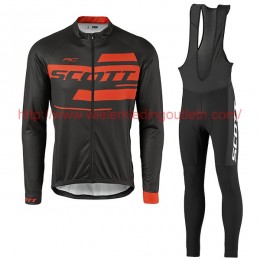 2017 Scott Rc zwart-rood Fietskleding Fietsshirt lange mouw+Lange fietsbroeken Bib 201717615 2017 Scott Rc zwart-rood Fietskleding Fietsshirt lange mouw+Lange fietsbroeken Bib 201717615