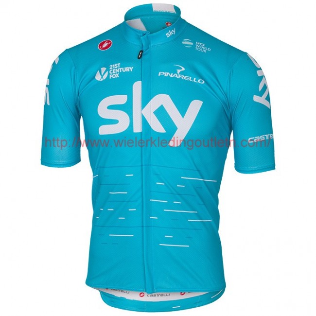 2017 Sky Pro Fietsshirt Korte Mouw blauw 201717636 2017 Sky Pro Fietsshirt Korte Mouw blauw 201717636