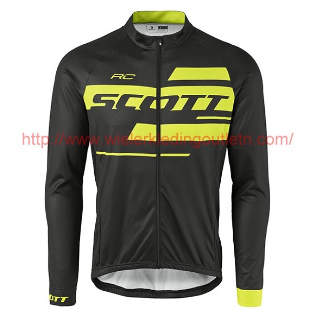 2017 Scott Rc zwart-geel Fietsshirt lange mouw 201717626 2017 Scott Rc zwart-geel Fietsshirt lange mouw 201717626
