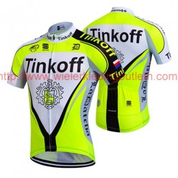 2017 Tinkoff geel Fietsshirt Korte Mouw Goedkoop 201717659 2017 Tinkoff geel Fietsshirt Korte Mouw Goedkoop 201717659