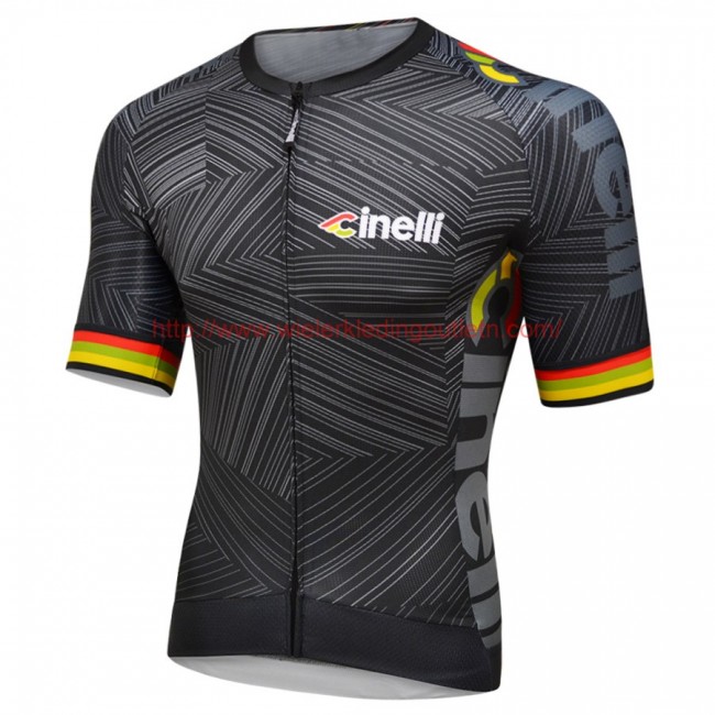 CINELLI ITALO 79 AERO Fietsshirt Korte Mouw zwart 201717426 CINELLI ITALO 79 AERO Fietsshirt Korte Mouw zwart 201717426