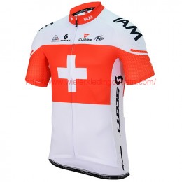 IAM 2017 Swiss Champion Fietsshirt Korte Mouw Goedkoop 201717488 IAM 2017 Swiss Champion Fietsshirt Korte Mouw Goedkoop 201717488