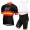 ETIXX-QUICK STEP 2017 zwart rood geel Fietskleding Fietsshirt Korte+Korte Fietsbroeken Bib 201717565