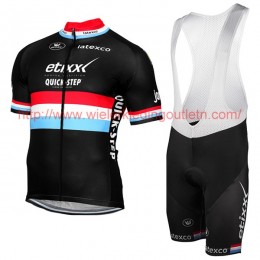 ETIXX-QUICK STEP 2017 zwart Fietskleding Fietsshirt Korte+Korte Fietsbroeken Bib 201717566 ETIXX-QUICK STEP 2017 zwart Fietskleding Fietsshirt Korte+Korte Fietsbroeken Bib 201717566
