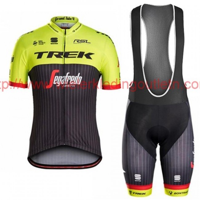 Trek Segafredo 2017 Fietskleding Fietsshirt Korte+Korte Fietsbroeken Bib geel 201717681 Trek Segafredo 2017 Fietskleding Fietsshirt Korte+Korte Fietsbroeken Bib geel 201717681