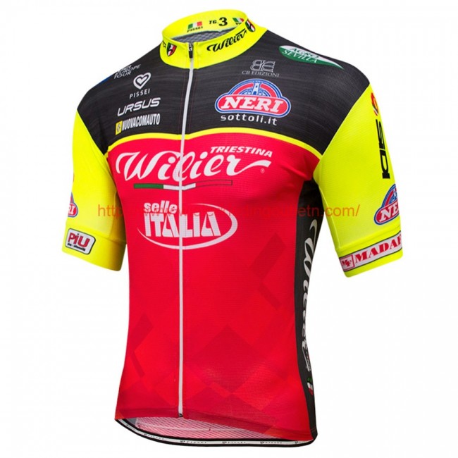 WILIER SELLE ITALIA 2017 Fietsshirt Korte Mouw 201717693 WILIER SELLE ITALIA 2017 Fietsshirt Korte Mouw 201717693