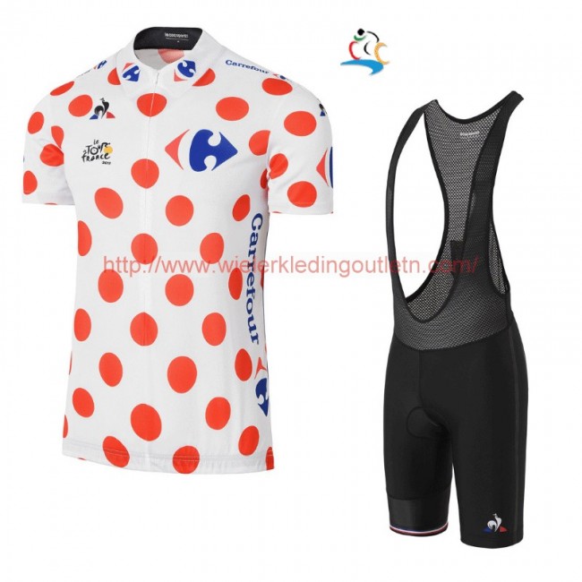 Tour De France 2017 Polka Fietskleding Fietsshirt Korte+Korte Fietsbroeken Bib 20177023 Tour De France 2017 Polka Fietskleding Fietsshirt Korte+Korte Fietsbroeken Bib 20177023
