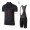 Tour De France 2017 Zwart Fietskleding Fietsshirt Korte+Korte Fietsbroeken Bib 20177025
