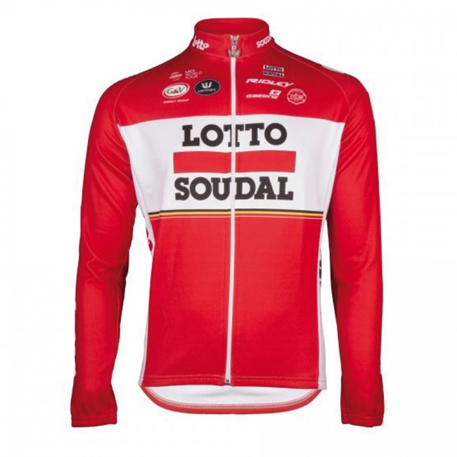 2017 Lotto Soudal Rood Wielerkleding Wielershirt lange mouw 170418188 2017 Lotto Soudal Rood Wielerkleding Wielershirt lange mouw 170418188