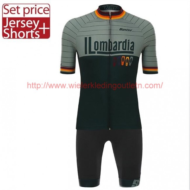 LOMBARDIA 2017 Fietskleding Fietsshirt Korte+Korte fietsbroeken 201717264 LOMBARDIA 2017 Fietskleding Fietsshirt Korte+Korte fietsbroeken 201717264