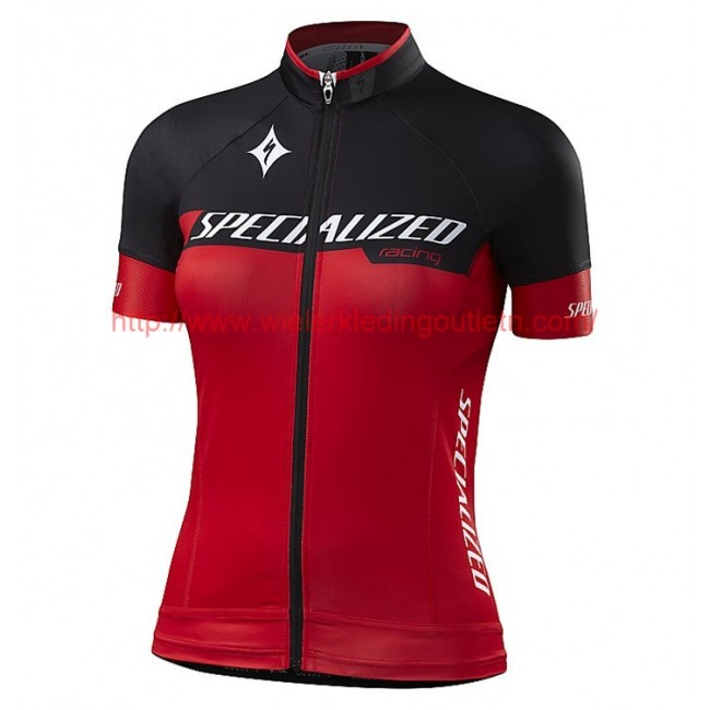 2017 Specialized Racing Dames zwart-rood Wielerkleding Fietsshirt Korte 20177029 2017 Specialized Racing Dames zwart-rood Wielerkleding Fietsshirt Korte 20177029