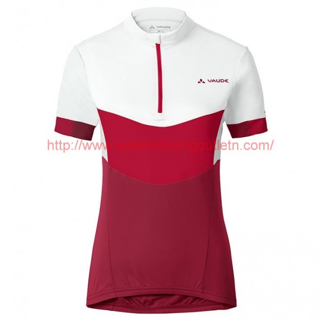 2017 Vaude Advanced II Dames Wit-Rood Wielerkleding Wielershirt Korte Mouw 20176972 2017 Vaude Advanced II Dames Wit-Rood Wielerkleding Wielershirt Korte Mouw 20176972