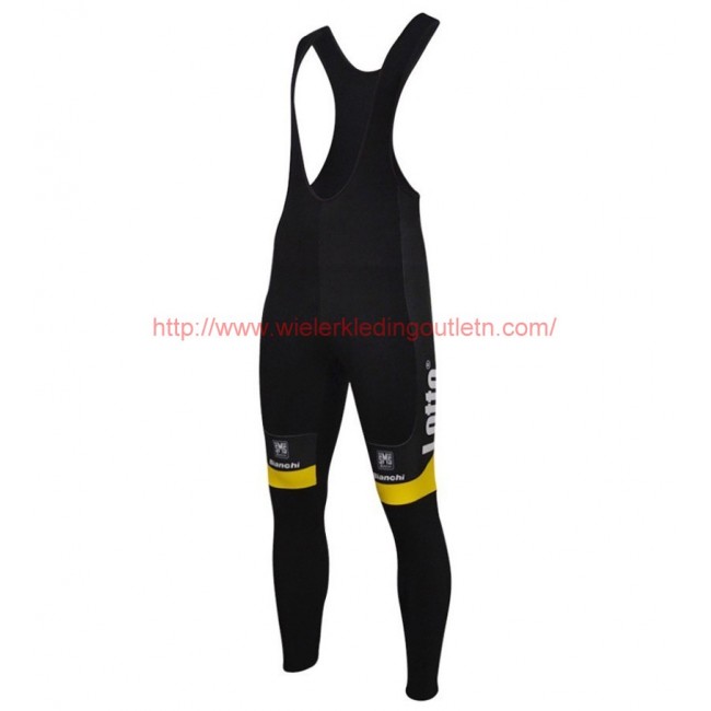 2016 Lotto-Jumbo geel Lange fietsbroeken Bib 213627 2016 Lotto-Jumbo geel Lange fietsbroeken Bib 213627