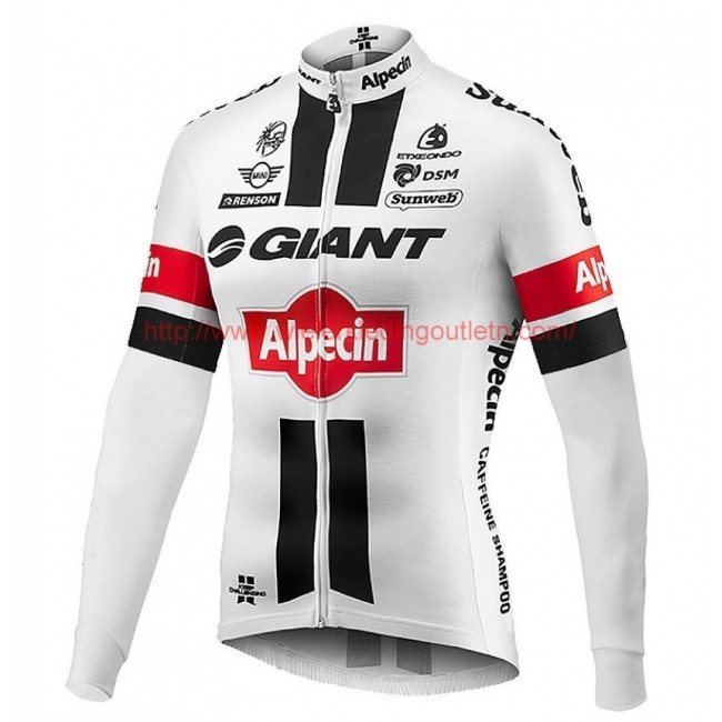 2016 Giant Alpecin TDF wit Wielerkleding Wielershirt lange mouw 213618 2016 Giant Alpecin TDF wit Wielerkleding Wielershirt lange mouw 213618