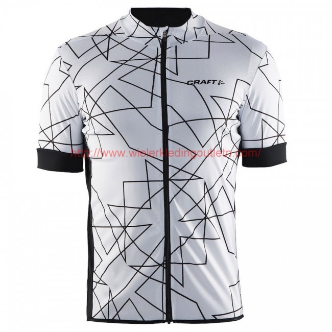 Craft Reel Graphic Fietsshirt Korte Mouw wit 201717231 Craft Reel Graphic Fietsshirt Korte Mouw wit 201717231
