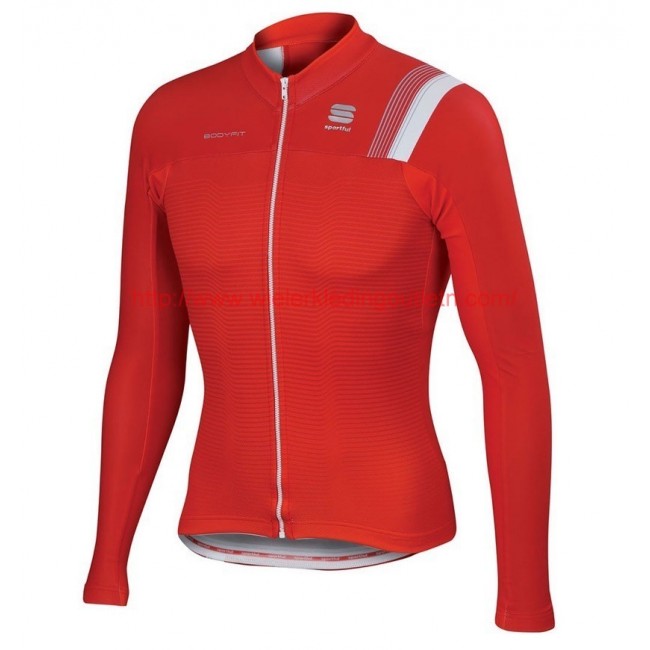 2016 Sportful JSW rood Wielerkleding Wielershirt lange mouw 213739 2016 Sportful JSW rood Wielerkleding Wielershirt lange mouw 213739