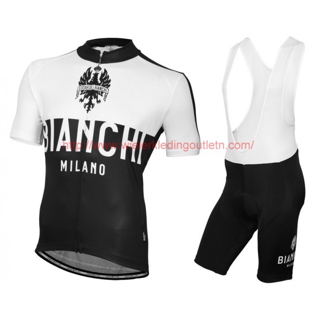 2016 Bianchi Milano Nalon wit-zwart Wielerkleding Wielershirt Korte+Korte Fietsbroeken Bib 213521 2016 Bianchi Milano Nalon wit-zwart Wielerkleding Wielershirt Korte+Korte Fietsbroeken Bib 213521