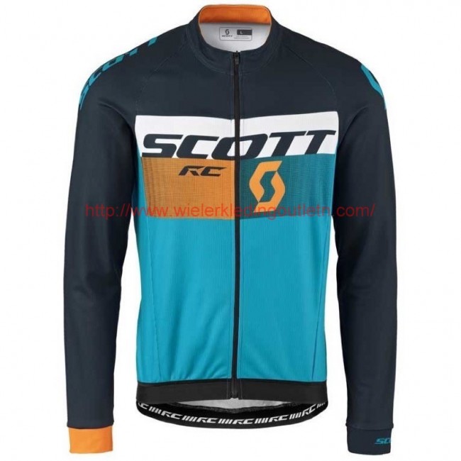 2016 Scott RC zwart-geel-Blauw Wielerkleding Wielershirt lange mouw 213695 2016 Scott RC zwart-geel-Blauw Wielerkleding Wielershirt lange mouw 213695