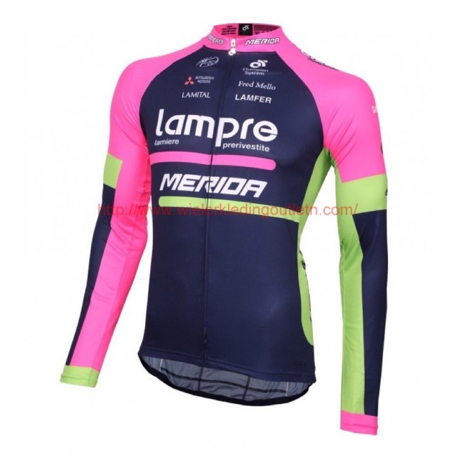 2016 Lampre Merida Wielerkleding Wielershirt lange mouw 213622 2016 Lampre Merida Wielerkleding Wielershirt lange mouw 213622