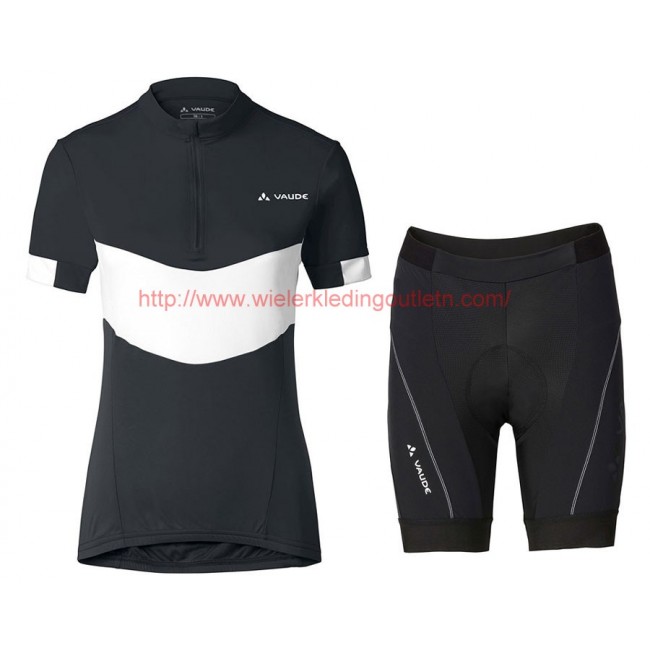 2017 Vaude Advanced II Dames Zwart-Wit Wielerkleding Wielershirt Korte Mouw+Korte Fietsbroeken 20176963 2017 Vaude Advanced II Dames Zwart-Wit Wielerkleding Wielershirt Korte Mouw+Korte Fietsbroeken 20176963