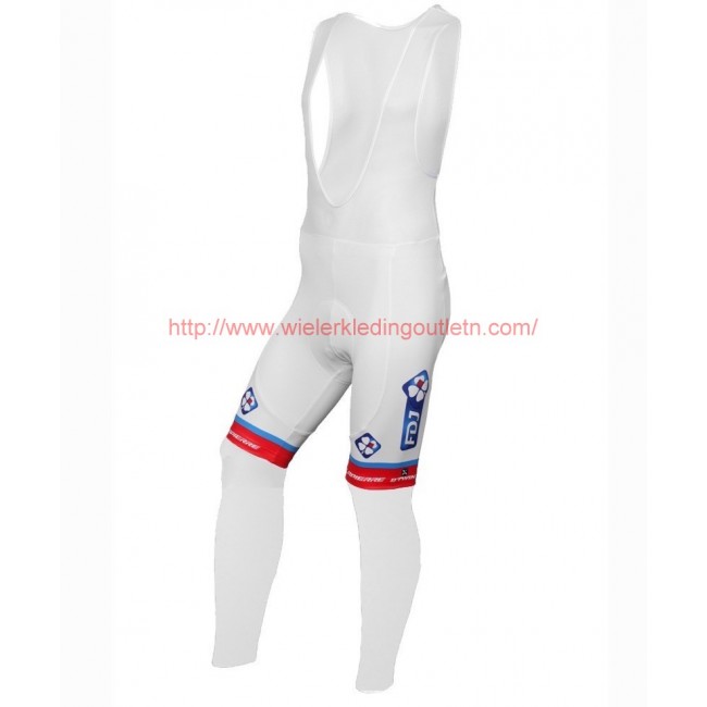 2016 Team FDJ wit Lange fietsbroeken Bib 213588 2016 Team FDJ wit Lange fietsbroeken Bib 213588