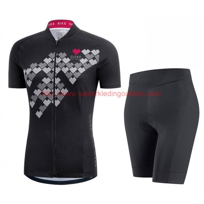 2017 Gore Element Digi Dames Zwart Wielerkleding Wielershirt Korte Mouw+Korte Fietsbroeken 20176920 2017 Gore Element Digi Dames Zwart Wielerkleding Wielershirt Korte Mouw+Korte Fietsbroeken 20176920