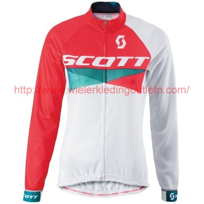 2015 Scott RC wit/rood Dames Wielerkleding Wielershirt lange mouw 213513 2015 Scott RC wit/rood Dames Wielerkleding Wielershirt lange mouw 213513