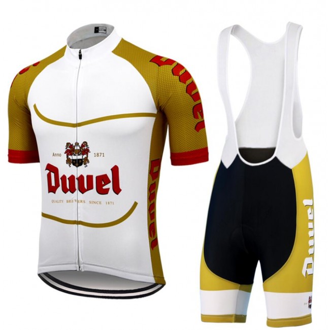 2020 Duvel Beer Fietskleding Wielershirt Korte Mouw+Korte Fietsbroeken Bib OC0TM 2020 Duvel Beer Fietskleding Wielershirt Korte Mouw+Korte Fietsbroeken Bib OC0TM
