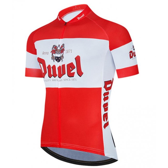 2020 Duvel Beer Fietsshirt Korte Mouw rouge T2OMU 2020 Duvel Beer Fietsshirt Korte Mouw rouge T2OMU
