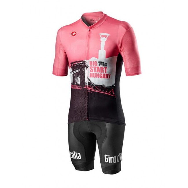 2020 GIRO D-ITALIA Hungary Fietskleding Wielershirt Korte Mouw+Korte Fietsbroeken Bib 59LT8 2020 GIRO D-ITALIA Hungary Fietskleding Wielershirt Korte Mouw+Korte Fietsbroeken Bib 59LT8